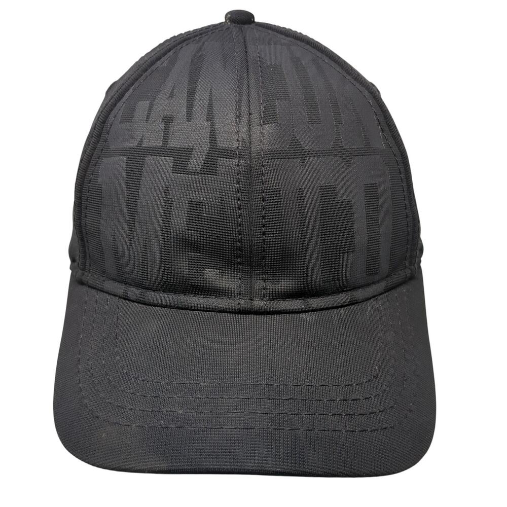 CanCun Mexico Slideback Baseball Cap Black One Size 6 Panel Banana Bay Headwear